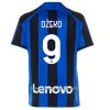 Camiseta de fútbol Inter Milan Dzeko 9 Primera Equipación 2022-23 - Hombre